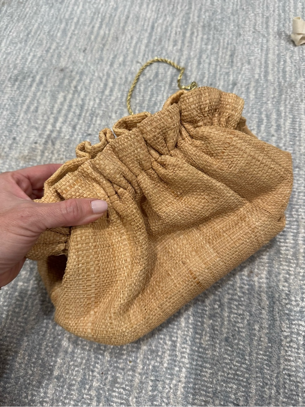 Loeffler Randall Willa Woven Bag in Natural - Picture 5 of 11